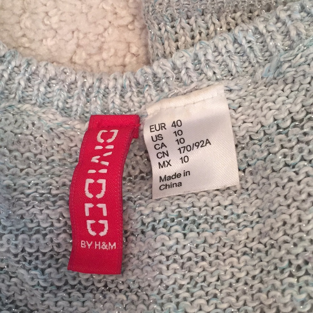 Blue Knit Sweater - Picture 5 of 5